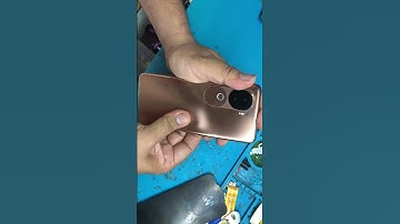 Vivo v40e back glass remove