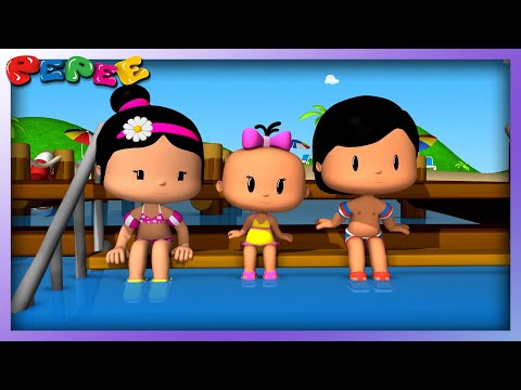 Pepee'den  Yüzme Dersleri  🏊‍♀️🏊‍♀️- Pepee'nin Günlükleri - 44 #pepee #çizgifilm #eğlenceli