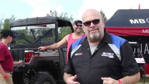 Polaris Ranger with NEW OFF-ROAD GRADE AUDIO System by MB Quart!