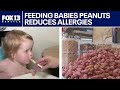 Peanut allergy study: Feeding babies peanuts reduces allergies