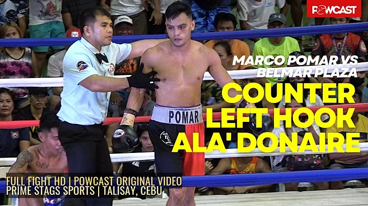 Left Hook  Knockout! Marco Pomar vs Belmar Plaza Full Boxing Fight | Prime Stags Sports