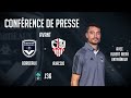 La conférence de presse avant Bordeaux-Ajaccio