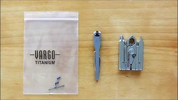 Vargo How-To: Replacing the Flint in the Titanium Flint Lighter