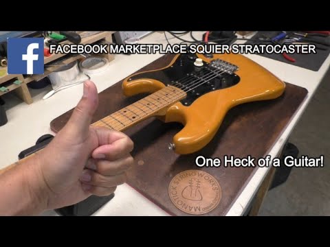 Facebook Marketplace 20th Anniversary Squier Stratocaster