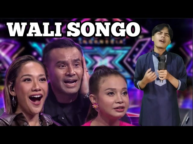 SHOLAWAT WALI SONGO MEMBUAT SEMUA JURI X FACTOR MERINDING class=