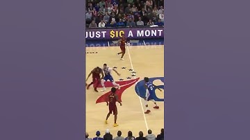 Watch Tristan Thompson Attempt a 360 No-Scope 3pointer and It