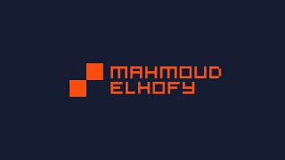 Logo Animation - Mahmoud El-Hofy