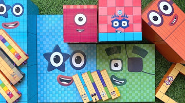 Looking for Numberblocks NEW 9228 Puzzle Tetris Shape ASMR  | Numberblocks Satisfying Video