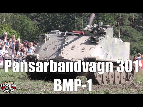 Pansarbandvagn 302 and BMP-1 AFVs Demonstration - Arsenalen 2018