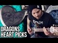 Dragons Heart Guitar Picks - Metal | Pete Cottrell