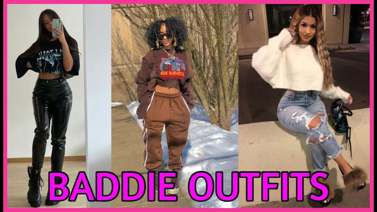 Recreating Pinterest Outfits *WITH LINKS* | Baddie Outfit Ideas - Fall  Streetwear - YouTube