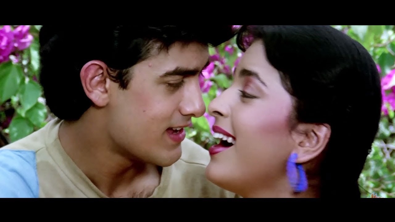 Ab Teer Chale Talwar Chale 4K  Aamir Khan  Juhi Chawla  Daulat Ki Jung  Udit Narayan  Anuradha