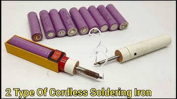 How to Make a Rechargeable Soldering Iron and More with Bose Hacker