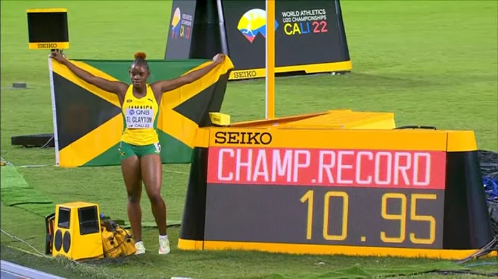 Tina Clayton DESTROYS Field to Retain 100m U20 Title, Cole Secures Silver
