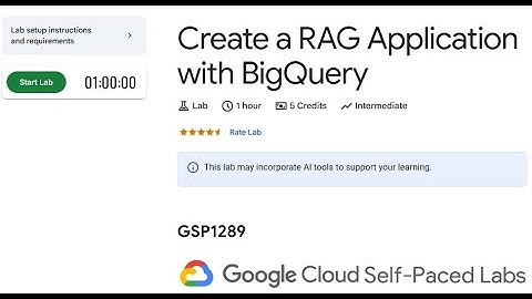 GSP1289-Create a RAG Application with BigQuery
