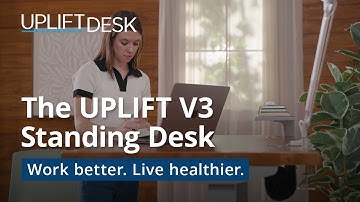 The UPLIFT V3 Standing Desk | Work better. Live healthier.