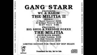 Gang Starr - The Militia (Pete Rock Remix) (Clean Version)