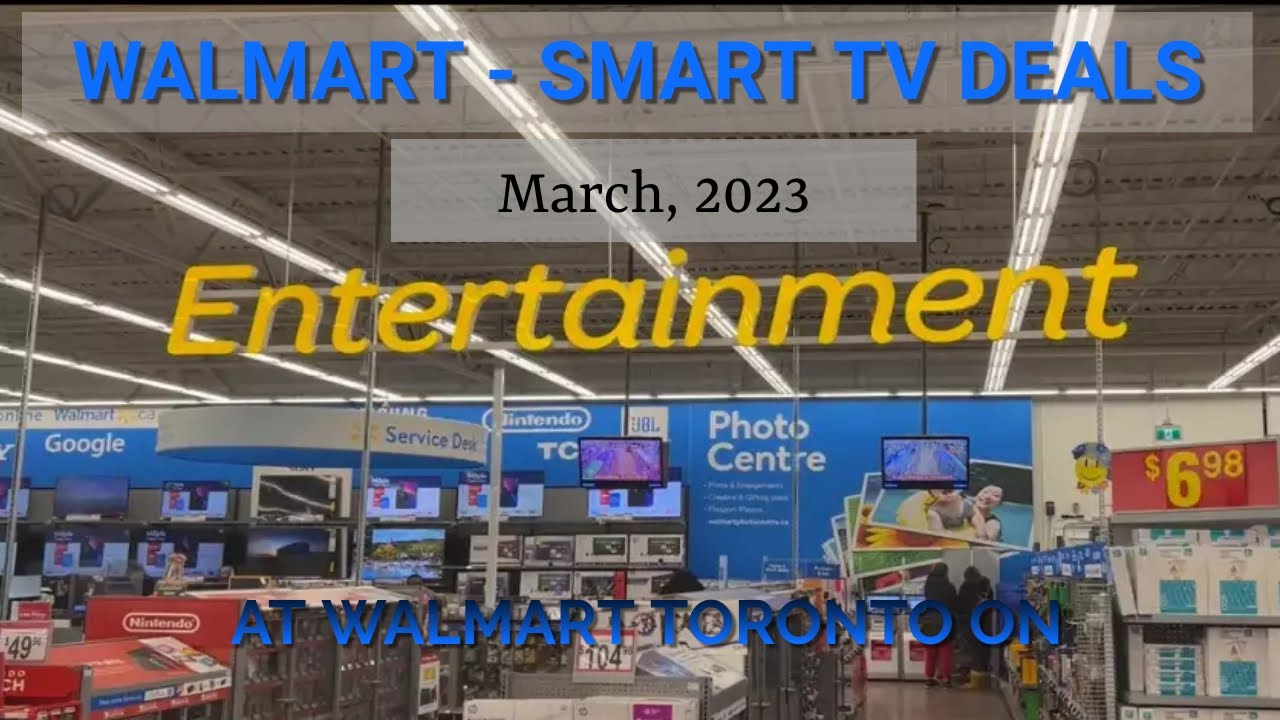 Walmart smart tv deals march 2023 youtube