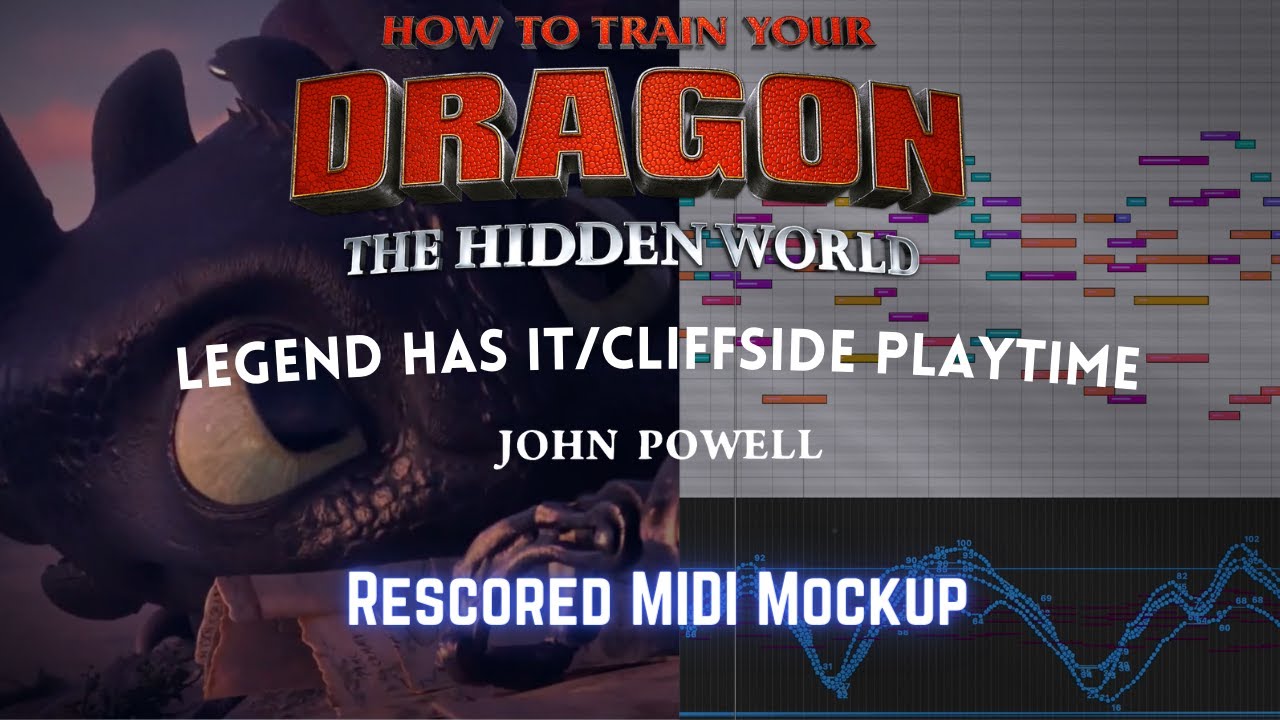 How To Train Your Dragon 3 | John Powell - Legend Has It/Cliffside