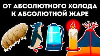 картинка: Земное путешествие от абсолютного холода к абсолютной жаре