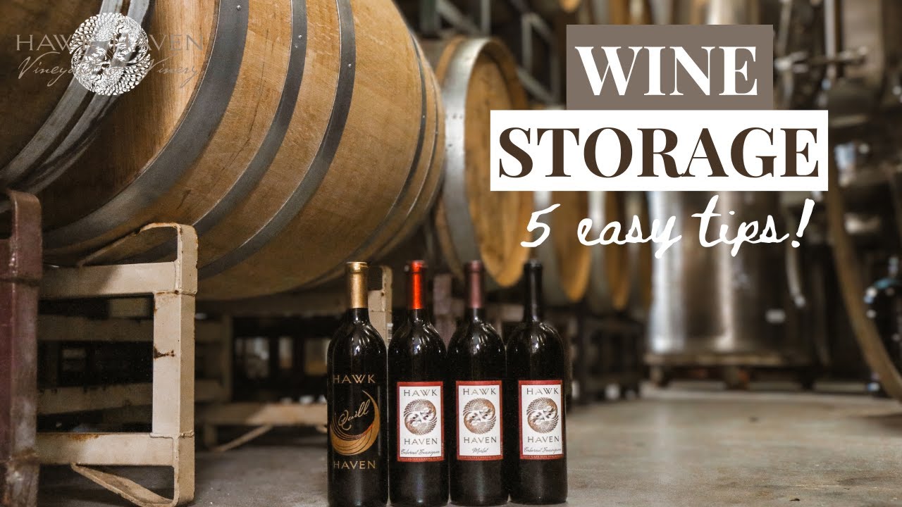 WINE STORAGE: 5 easy tips for storing and aging wine 2024🍷