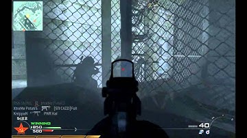 Modern Warfare 2 Free For All Mp5k silencer (first video)