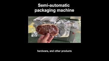 Efficient Packaging Made Easy: The Power of Semi-Automatic Machines