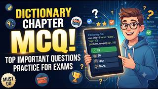 Python Dictionary: Top 100 Important MCQs | Class 12 Sem 3 WBCHSE | COMS | Rahul sir