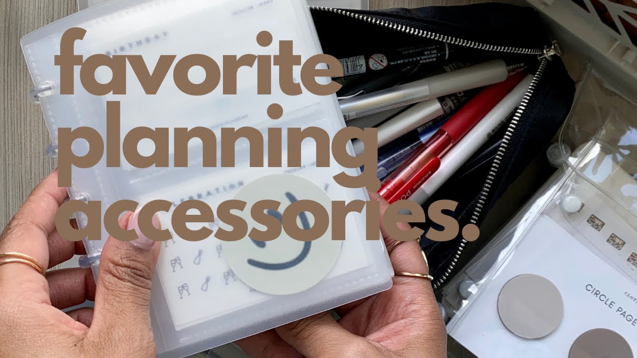 All About the Planner Accessories, Spring 2022 Release