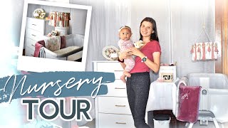 Bedside Nursery Set Up in Master Bedroom | Small Corner Nursery Tour