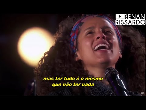 Alicia Keys & John Mayer – If I Ain't Got You / Gravity (Tradução)