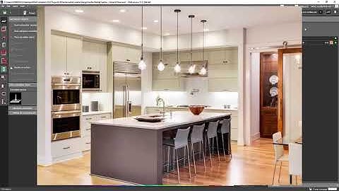 How to get a good overall uniformity in the kitchen?