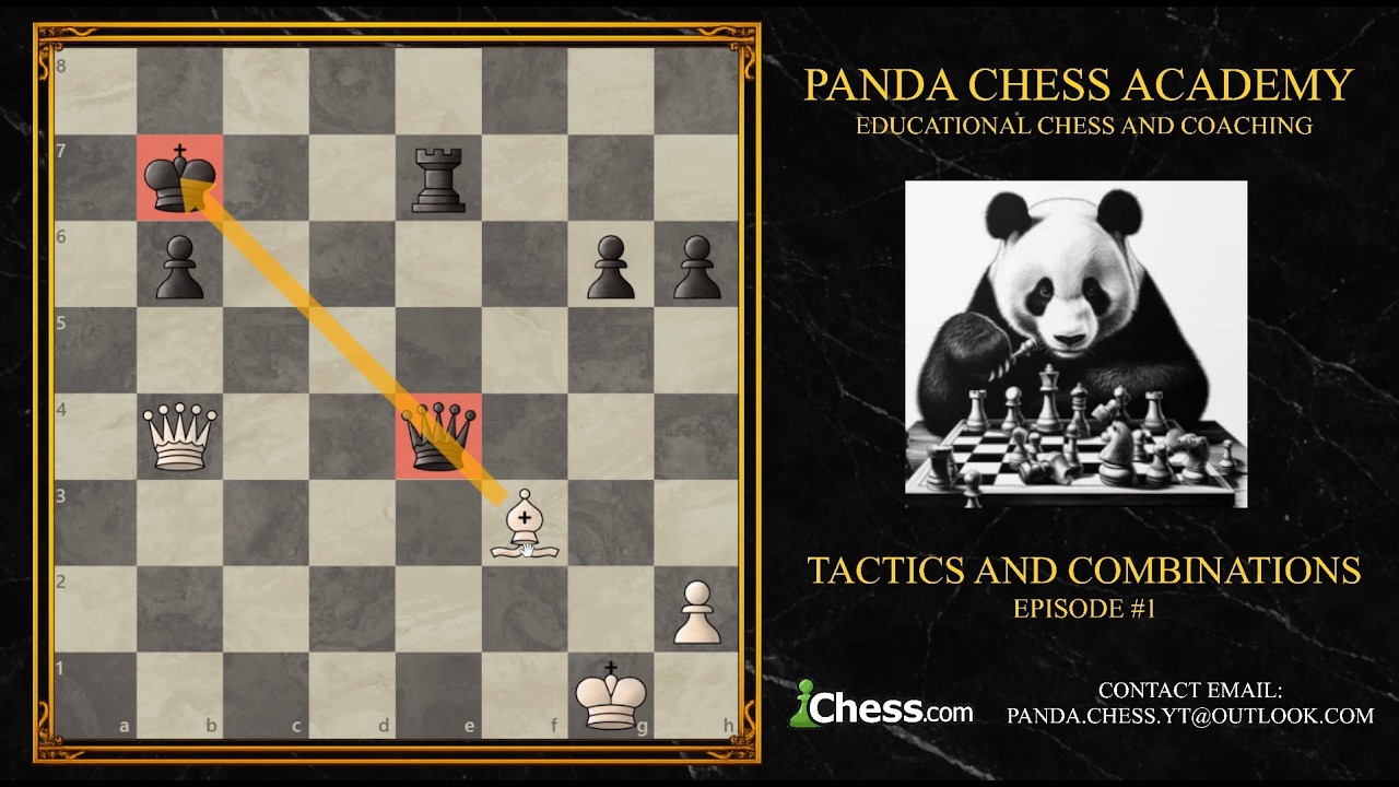 What is a Pin? The Absolute Pin | Tactics and Combinations | Episode #1