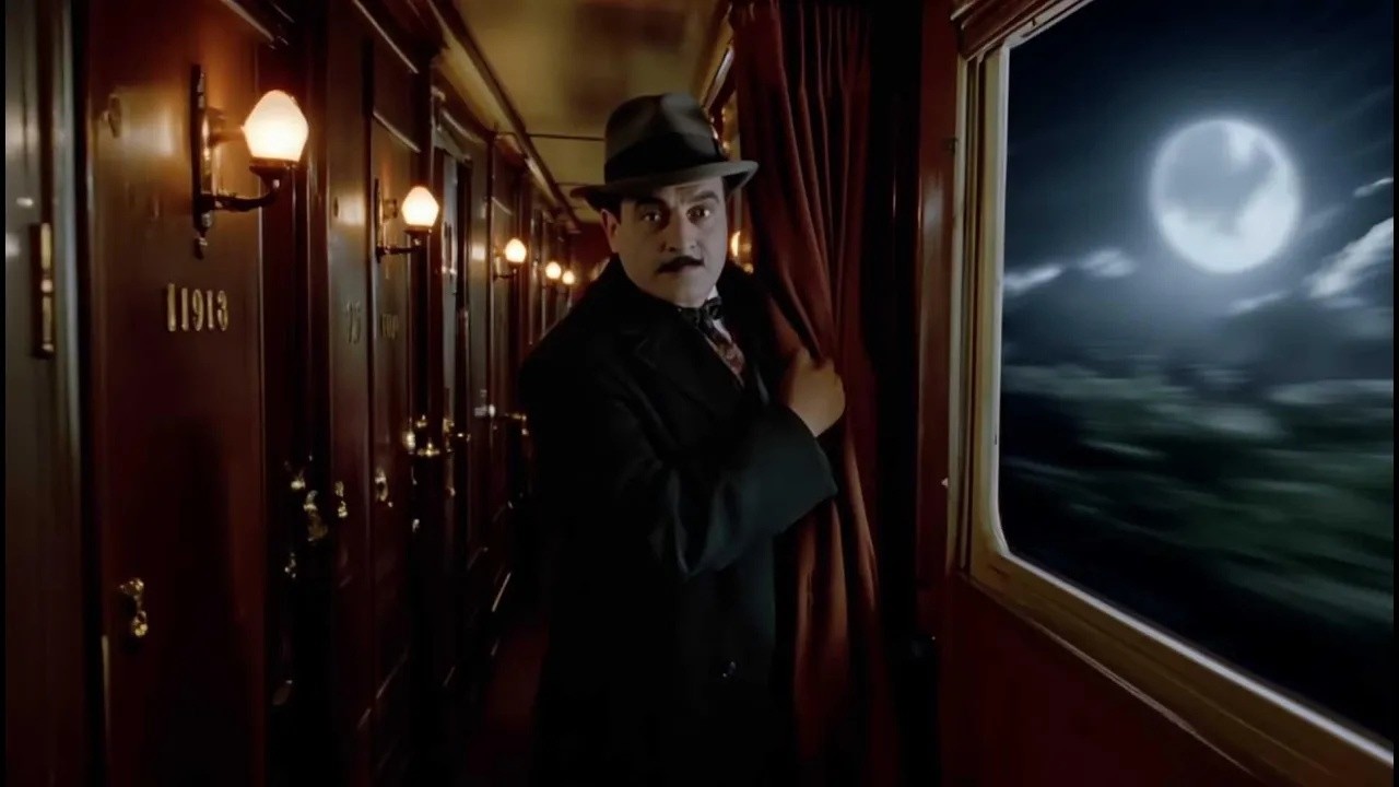Murder Aboard the Sleeping Car ｜ Hercule Poirot Unmasks the Night Train Intruder