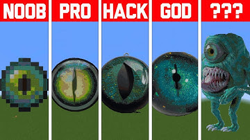 NOOB VS PRO VS HACKER Minecraft Pixel art✨Ender Eye