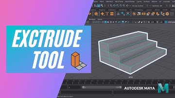 Autodesk MAYA 2020 | Extrude Tool in Hindi