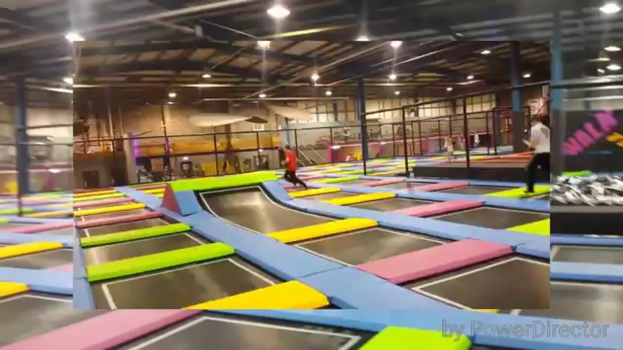Flips at the trampoline park jump inc YouTube