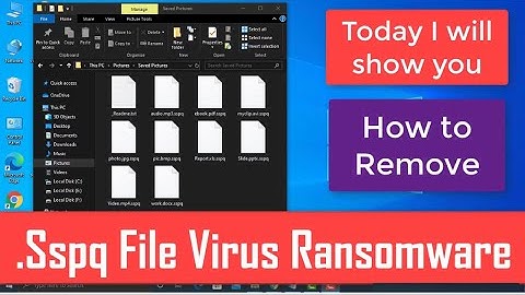 Sspq Virus Ransomware. Remove .Sspq File Virus. Decrypt .Sspq Files