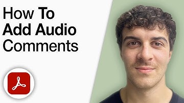 How to Add Audio Comments in Adobe Acrobat [2025 Full Guide]