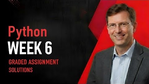 Python Week 6 Graded Assignment |IITM BS Degree | GA Solutions