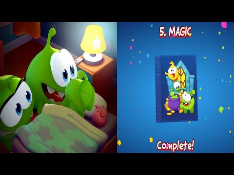 Cut the Rope Remastered - Chapter 5 - Magic [3 Stars] All Levels Walkthrough - YouTube
