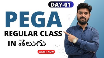 Pega Regular Class | Day 01 | Pega New Batch Starts June 30th 07 PM IST | Learn Pega in తెలుగు లో