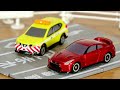 ガードレールと道路マスコット2 全５種 前回好評だったのか第二弾登場！ポケットトミカとのサイズかんが良いですね！今回もいろんなパターンがたっぷりですほしアスファルトの質感が良い！