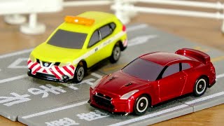 ガードレールと道路マスコット2 全５種 前回好評だったのか第二弾登場！ポケットトミカとのサイズかんが良いですね！今回もいろんなパターンがたっぷりですほしアスファルトの質感が良い！