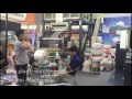 ABA film extruder and automatic T shirt bag making machine in Chinaplas
