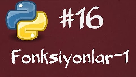 Python3 Lessons 16 - Introduction to Functions