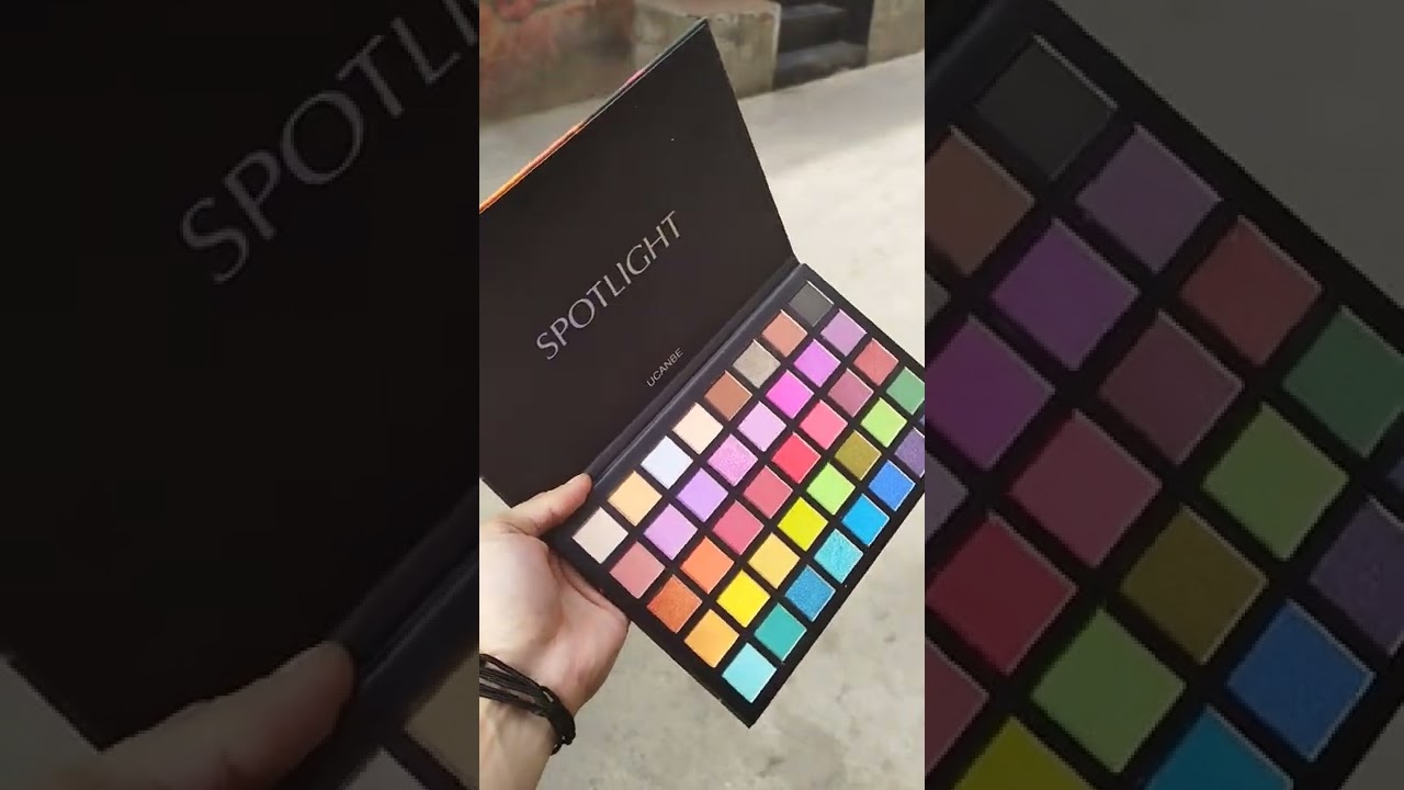 Now Be under the "SPOTLIGHT" always with this amazing eye shadow palette Buy at www.BaeBeaute.com