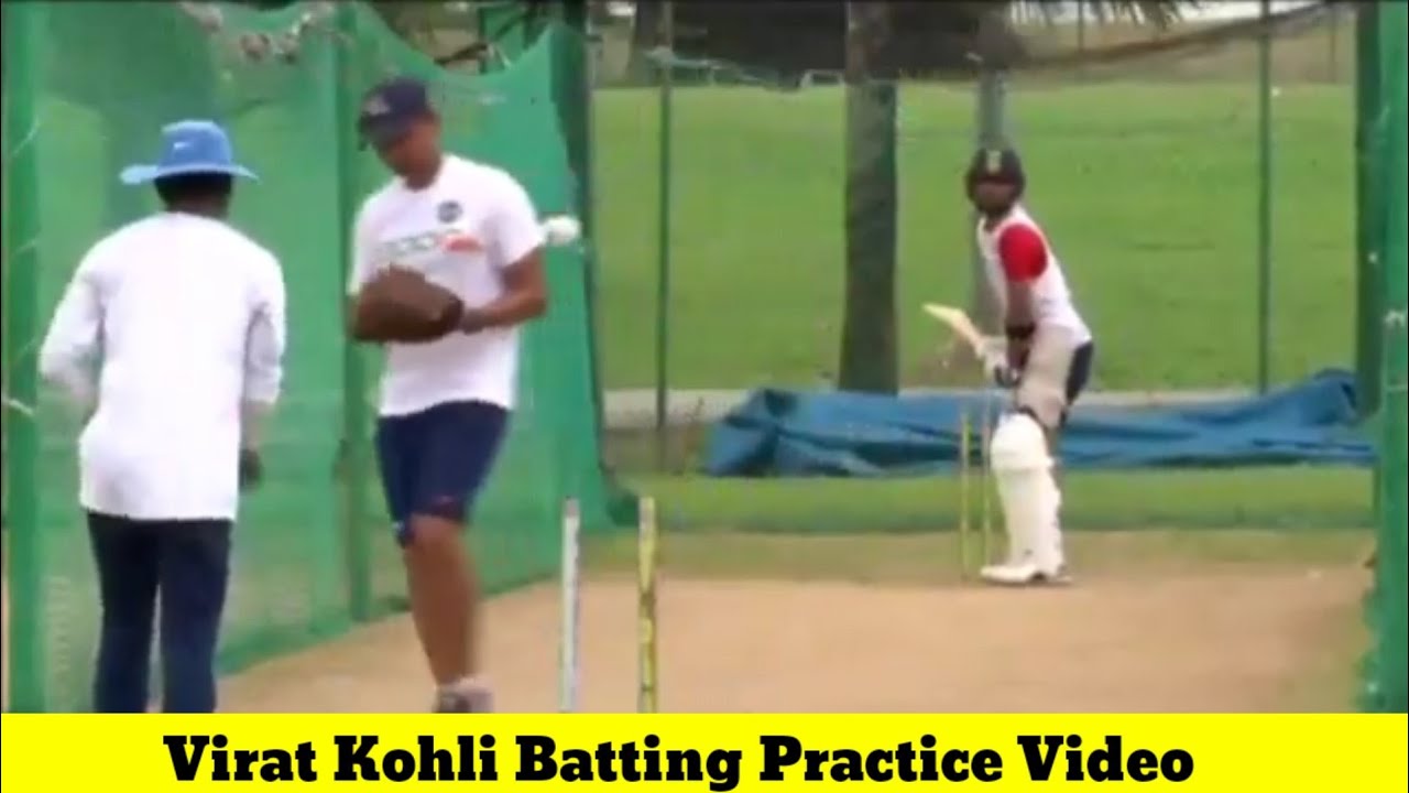 Virat Kohli Batting Practice Video YouTube