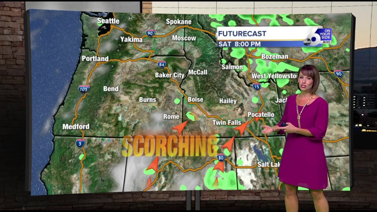 Triple digits make a return heading into the weekend - YouTube