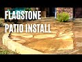 Hardscaping: Flagstone Patio Installation!